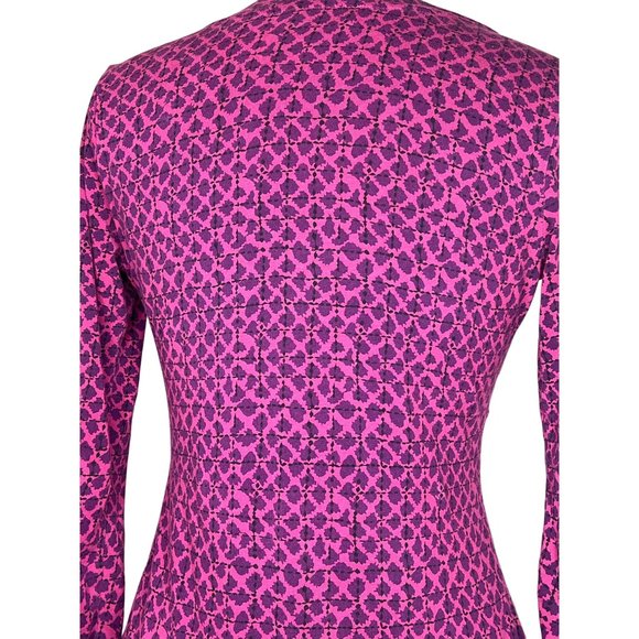 Charter club women’s top small V-neck wrap chest long sleeve gathered chest stre - Picture 7 of 12